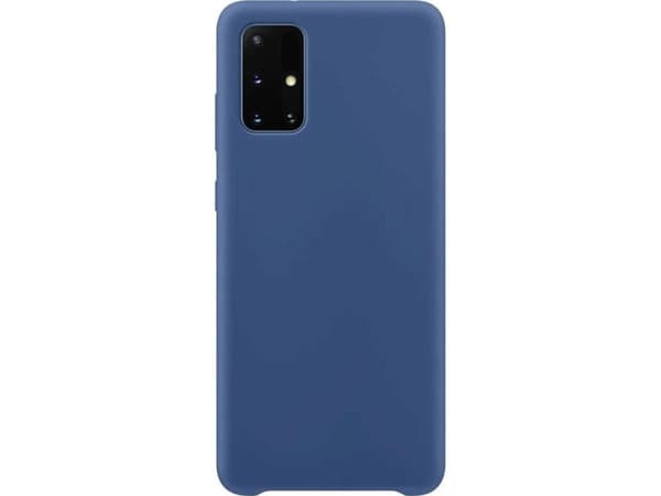 Hurtel Silikonskal flexibelt silikonskal Samsung Galaxy S21+ 5G (S21 Plus 5G) mörkblå