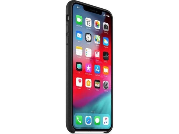 Hurtel ECO Lærveske, økologisk skinndeksel til iPhone 12 mini svart