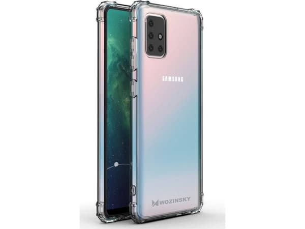 Wozinsky Wozinsky Anti Shock Armored Case til Samsung Galaxy A72 4G Gjennomsiktig