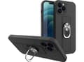 Miniatyrbilde 1 av 3: Hurtel Ring Case silikondeksel med fingerholder og stativ til Samsung Galaxy A32 5G svart