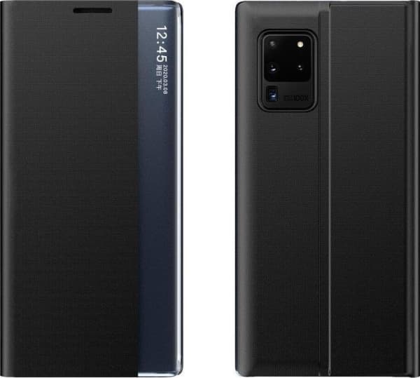 Hurtel New Sleep Case-deksel med klaff og stativfunksjon for Samsung Galaxy A33 5G svart