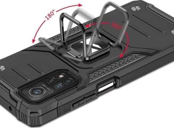Wozinsky Wozinsky Ring Armor pansar hybridfodral + magnethållare Samsung Galaxy A72 4G rosa