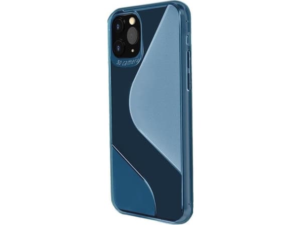 Hurtel S-Case joustava tapaus Huawei P40 Lite E sininen