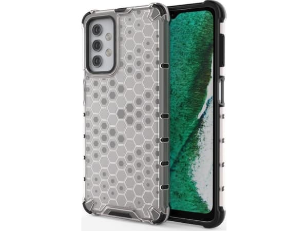 Hurtel Honeycomb pansarväska med gelram Samsung Galaxy A32 5G transparent
