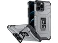 Miniatyrbilde 1 av 5: Hurtel Crystal Ring Case pansret hybriddeksel + magnetisk holder iPhone 12 Pro Max svart