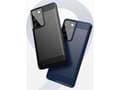 Miniatyrbilde 5 av 5: Hurtel Carbon Case fleksibelt deksel til Samsung Galaxy S21 Ultra 5G blå