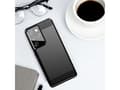 Miniatyrbilde 2 av 5: Hurtel Carbon Case fleksibelt deksel til Samsung Galaxy S21 Ultra 5G blå