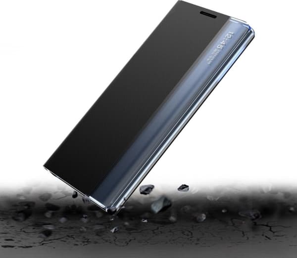 Hurtel Sleep Case flip cover Smart Cover Samsung Galaxy A22 4G sininen