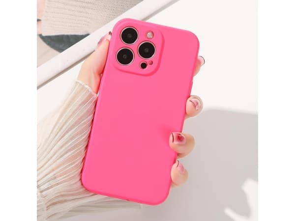 Hurtel SILIKONIKUORI ETUI IPHONE 14 PLUS SILIKONIKUORI JASNONIEBIES