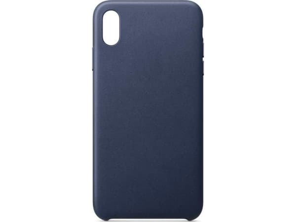 Hurtel ECO skinnveske økologisk skinndeksel til iPhone 12 Pro Max marineblå
