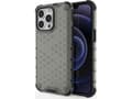 Miniatyrbilde 1 av 5: Hurtel Honeycomb pansret deksel med gelramme iPhone 13 Pro svart