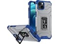 Miniatyrbilde 1 av 5: Hurtel Crystal Ring Case pansret hybriddeksel + magnetisk holder iPhone 12 mini blå