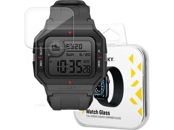 Wozinsky Wozinsky Watch Glass hybridglas för Xiaomi Amazfit Neo svart