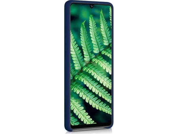 Hurtel Silikonetui fleksibelt silikondeksel til Samsung Galaxy A42 5G blå