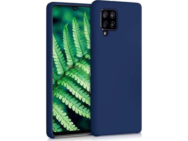 Hurtel Silikonetui fleksibelt silikondeksel til Samsung Galaxy A42 5G blå
