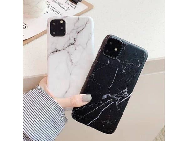 Wozinsky Wozinsky Marble Gel Deksel Marmor Samsung Galaxy S21 5G Hvit