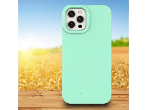 Hurtel Eco Case iPhone 12 silikoni tapauksessa puhelimen tapauksessa minttu