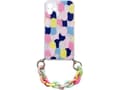 Miniatyrbild 1 av 5: Hurtel Color Chain Case gel elastiskt fodral med kedja hängande kedja för Samsung Galaxy S20 FE 5G multicolour (1)