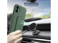 Miniatyrbilde 4 av 4: Wozinsky Wozinsky Kickstand-deksel Fleksibelt silikondeksel med stativ for iPhone 11 Pro Max Gul