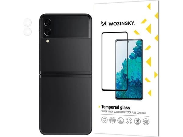 Wozinsky Wozinsky Wozinsky Full Camera Glass 9H karkaistu lasi koko Samsung Galaxy Z Flip 3 kameralle