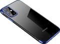 Miniatyrbilde 1 av 5: Hurtel Clear Color veske gel cover veske med metallramme for Samsung Galaxy A72 4G blå