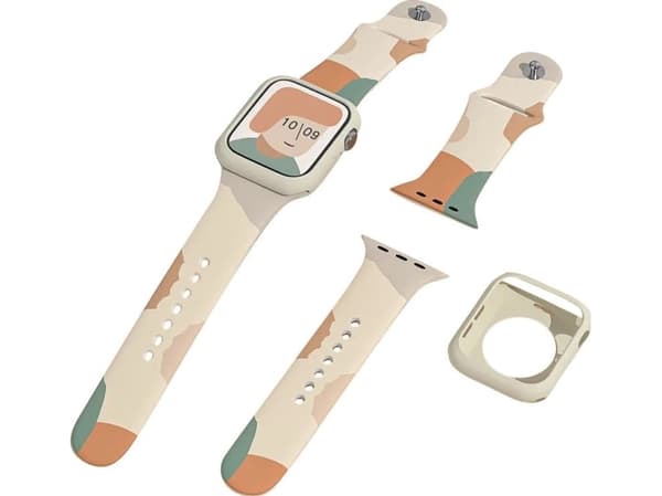 Hurtel Strap Moro-bånd for Apple Watch 6/5/4/3/2 (44mm / 42mm) silikonrem camo-klokkearmbånd (5)
