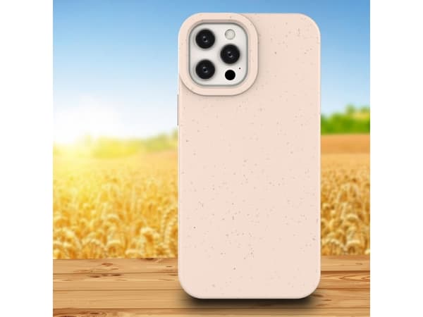 Hurtel Eco Case-deksel til iPhone 12 Pro Max silikondeksel telefondeksel rosa