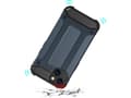 Miniatyrbild 3 av 5: Hurtel Hybrid Armor pansarskyddat hybridfodral iPhone 13 silver