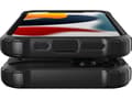 Miniatyrbild 2 av 5: Hurtel Hybrid Armor pansarskyddat hybridfodral iPhone 13 silver