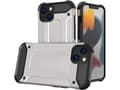 Miniatyrbild 1 av 5: Hurtel Hybrid Armor pansarskyddat hybridfodral iPhone 13 silver