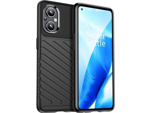 Hurtel Thunder Case joustava panssaroitu kotelo kansi OnePlus Nord N200 5G musta