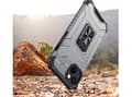Pikkukuva 5 / 5: Hurtel Crystal Ring Case panssaroitu hybridi tapauksessa kansi + magneettinen haltija iPhone 12 mini musta