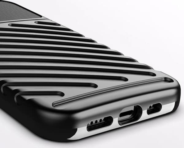 Hurtel Thunder Fodral Flexibelt Pansarskal till Iphone 13 Mini Blå