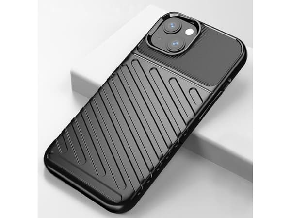 Hurtel Thunder Fodral Flexibelt Pansarskal till Iphone 13 Mini Blå