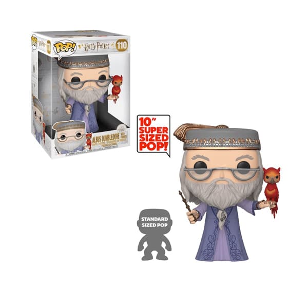 Funko Pop Hp: Harry Potter - 10" Dumbledore W/fawkes
