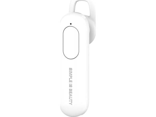 XO BE4 langattomat Bluetooth-kuulokkeet, valkoinen