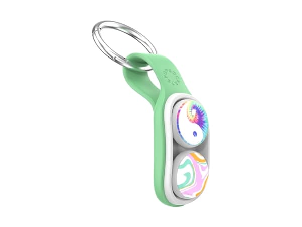PopSockets PopPuck Starter Pack Pastel Peace, Fidget Pop, Metall, Grønn, Hvit, Rosa
