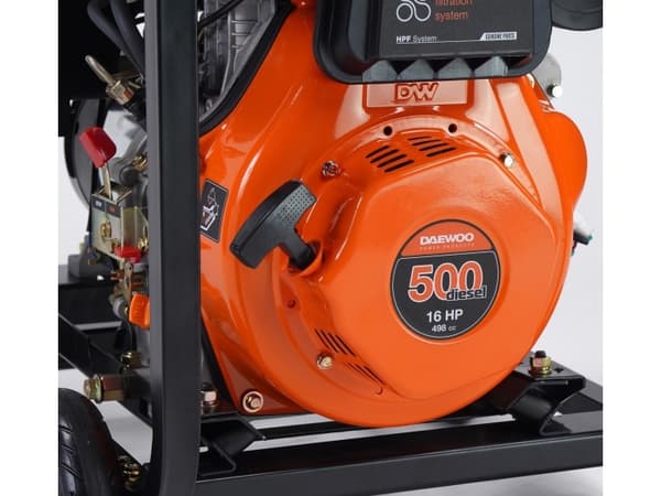 Daewoo DDAE 9000XE, 6000 W, 230 V, 13,5 l, Diesel, Manuell/elektronisk, 50 hz