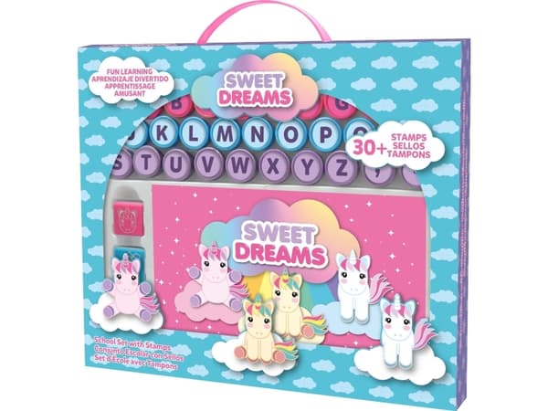 Lapset Euroswan STEMPLI ALFABET SWEET DREAMS KL11223