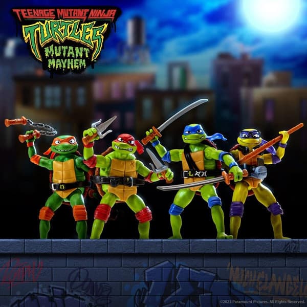 Turtles Mutant Mayhem figuuri Leatherhead