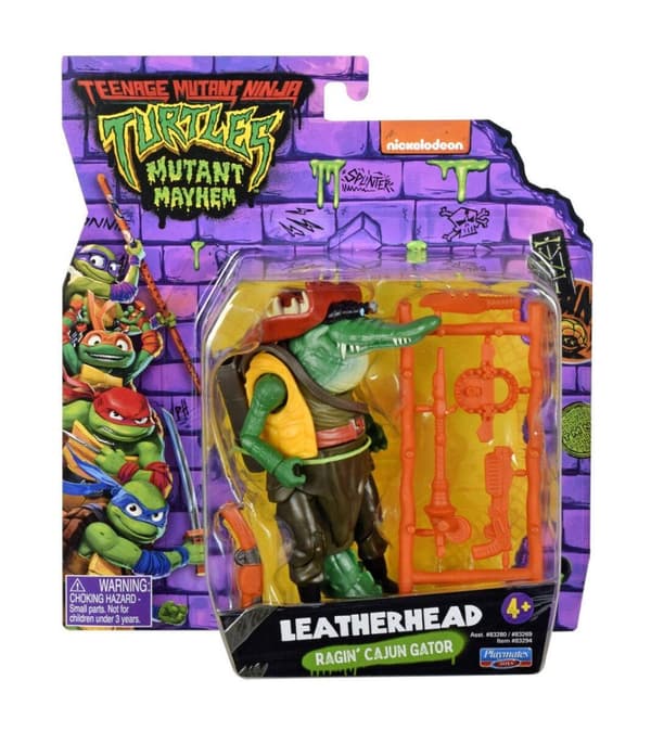 Turtles Mutant Mayhem figuuri Leatherhead