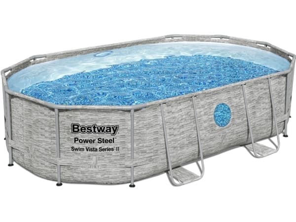 Baseino komplektas Bestway Power Steel Vista, 488 x 305 x 107 cm