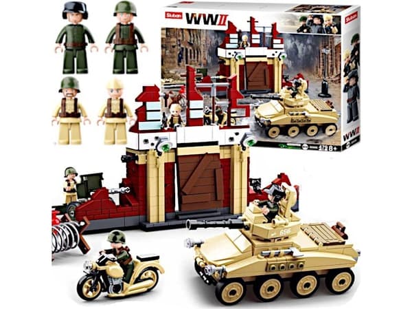 tomdorix Klocki Transporter Czołg PUMA+ Bunkier