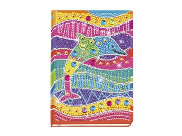 Totum Diamond Paint Notebook, Children''s craft kit, 6 vuosi/vuosia, Monivärinen