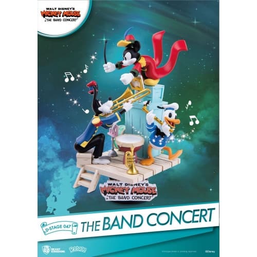 Odjurets rike - Disney - Diorama-047 - The Band Concert - 16cm
