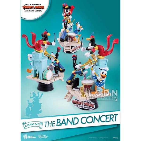 Odjurets rike - Disney - Diorama-047 - The Band Concert - 16cm