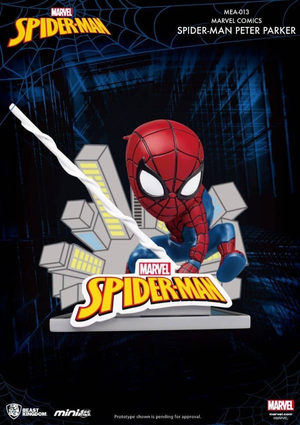 Beast Kingdom - Marvel - MEA-013 - Spindelmannen - Peter Parker - 8 cm