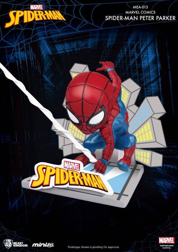 Beast Kingdom - Marvel - MEA-013 - Spindelmannen - Peter Parker - 8 cm