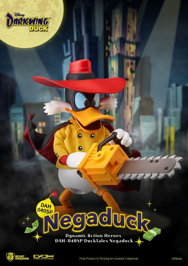 Beast Kingdom - Disney - DAH-040SP - Darkwing Duck - Nega Duck - 16cm