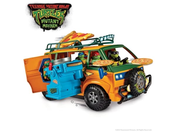 Turtles Mutant Mayhem Pizza Delivery Van